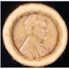 Image 3 : Mixed small cents 1c orig shotgun roll, 1919-s Wheat Cent, 1897 Indian Cent other end, brinks Wrappe