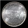 Image 3 : 1952-p Wash/Car Old Commem Half Dollar 50c Grades Choice+ Unc