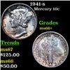 Image 1 : 1941-s Mercury Dime 10c Grades GEM++ Unc