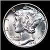 Image 2 : 1943-p Mercury Dime 10c Grades GEM++ FSB