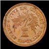 Image 2 : 1863 United We Stand Civil War Token F-450/471a 1c Grades Choice Unc BN