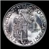 Image 3 : 1945-p Mercury Dime 10c Grades GEM++ Unc