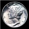 Image 2 : 1945-d Mercury Dime 10c Grades GEM+ FSB