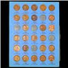 Image 2 : Partial Lincoln 1c Whitman folder #1, 1919-1940, 51 coins.