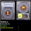 Image 1 : Proof PCGS 2004-s Lincoln Cent 1c Graded pr69 rd dcam By PCGS