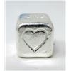 Image 2 : 1 Oz .999 Silver Yeager's Poured Silver 3D Cube