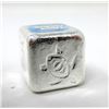 Image 2 : 1 Oz .999 Silver Yeager's Poured Silver 3D Cube