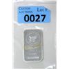 Image 1 : 1 Oz .999 Silver Sunshine Minting Bar