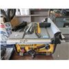 Image 1 : DeWalt Table Saw with Accessories