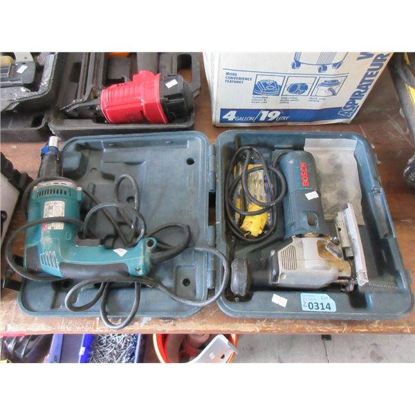 Electric Bosch Jig Saw & Makita Drill