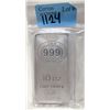 Image 1 : 10 Oz. .999 Silver JBR Recovery Silver Bar