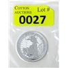 Image 1 : 1 Oz. .999 Silver 2022 UK Mint Britannia Coin