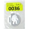 Image 1 : 1 Oz. NIUE Mint .999 Silver 2021 Kong Coin