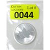 Image 1 : 1 Oz. .9999 Silver 2014 Canadian Maple Leaf Coin