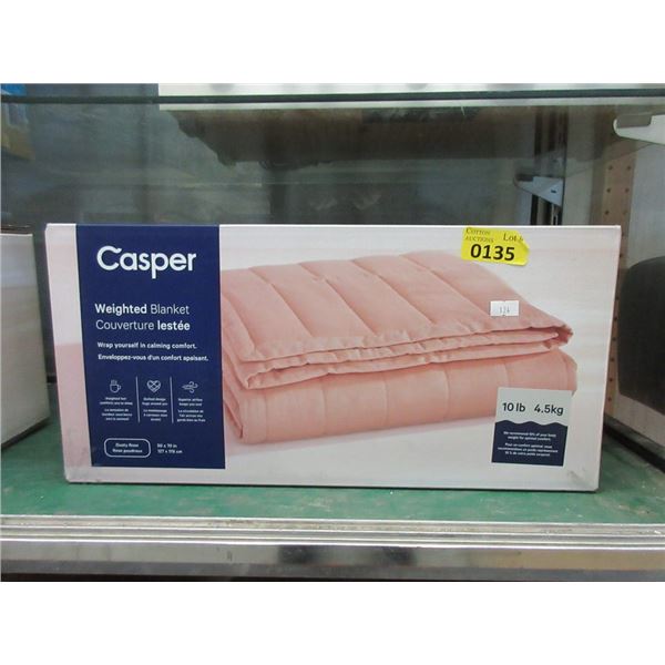 Casper 10 Pound Weighted Blanket - Dusty Rose