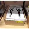 Image 1 : Box of 12 New Kitchen Scissors - Stainless Blades