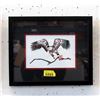 Image 1 : Richard Shorty Framed Print- Eagle and Salmon