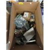 Image 1 : Box of Assorted Small Tools & Electronics
