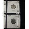 Image 2 : Lot of 8 Canadian Silver 10 Cent Coins. 1961-68