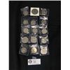Image 1 : Lot of 14 Canadian Coins ( Dollars and 50 Cent Pieces ) Plus 1 US Half Dollar