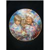 Image 2 : Pair of Doulton International Wall Plates Numbered 1984 and 1985 The Runion and Story Time