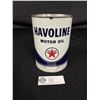 Image 1 : Empty 1 Quart Texaco Havoline Motor Oil Tin in Great Shape