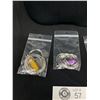 Image 3 : 5 Gemstone Healing Point Necklaces. Chains Included