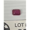 Image 2 : Pinkish Red Ruby 1.93ct- 7.9x6.0x3.6 mm- Emerald Cut-VVS-Mozambique G.F. Treatment