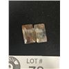 Image 2 : Natural Golden Bluish Sheen Rose-Cut Sapphire 17.31ct 16.86 x  9.57x 3.74 mm Untreated