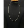 Image 2 : Good Italian Sterling Silver Neckchain 20" L