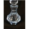 Image 2 : Art Deco Blue Crystal Perfume Bottle 5.5" H