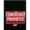 Image 1 : Smoking Prohibited Metal Sign- Excellent Condition 15" x 10"