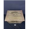 Image 2 : Brass and Wood Fire Box/Storage Box