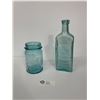 Image 1 : Vintage Blue Ball Perfect Mason & Hood's Sarsaparilla Apothecary Bottle