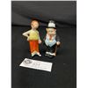 Image 1 : Vintage Maggie and Jiggs Salt and Pepper Set