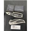 Image 2 : Lot of 3 Pocket Knives 2 with Sheaths
