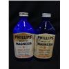 Image 2 : Collection on Blue Glass Medicine Bottles