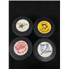 Image 2 : Lot of 7 Hockey Pucks. Official NHL Game Pucks Signed By Ziegler