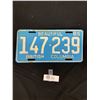 Image 2 : 1965 and 1967 BC License Plates