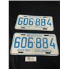 Image 1 : A Pair of 1966 BC License Plates