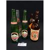 Image 1 : 4 Old Calgary Pop Bottles plus 1 Canadian Orange Crush Bottle