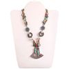 Image 1 : Tibet Natural Stone Tribal Queen Royal Necklace