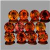 Image 1 : Natural Orange Burma Spinel12 Pcs  {Flawless-VVS1}