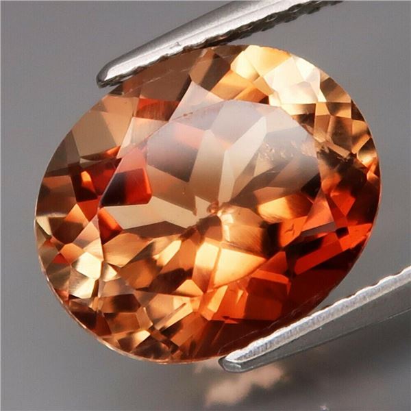 Natural Brazil Imperial Champagne Topaz 12x10 MM