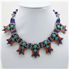 Image 1 : Tibet Natural Stone Tribal Queen Royal Necklace