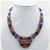Image 1 : Tibet Natural Stone Tribal Queen Royal Necklace