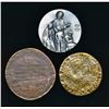 Image 2 : Italy A Lot of 3 Modern Commemorative Art Medals