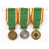 Image 2 : France FFEDB A Set of 3 Awards Gold, Silver & Bronze Unc