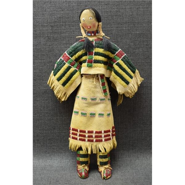 CHEYNNE INDIAN HIDE DOLL