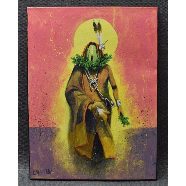 NAVAJO INDIAN PAINTING (ALLEN BAHE)